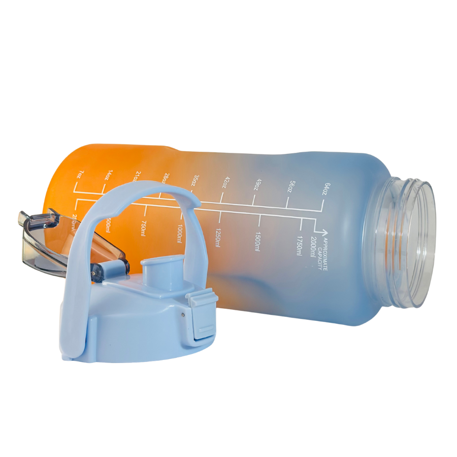 Sticla de apă - 2000ml Orange Sky