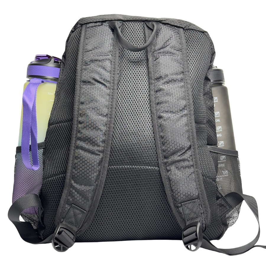 Ghiozdan Fotbal 25L Pro Neon – Organizare Separată pentru Minge, Ghe­te și Echipament