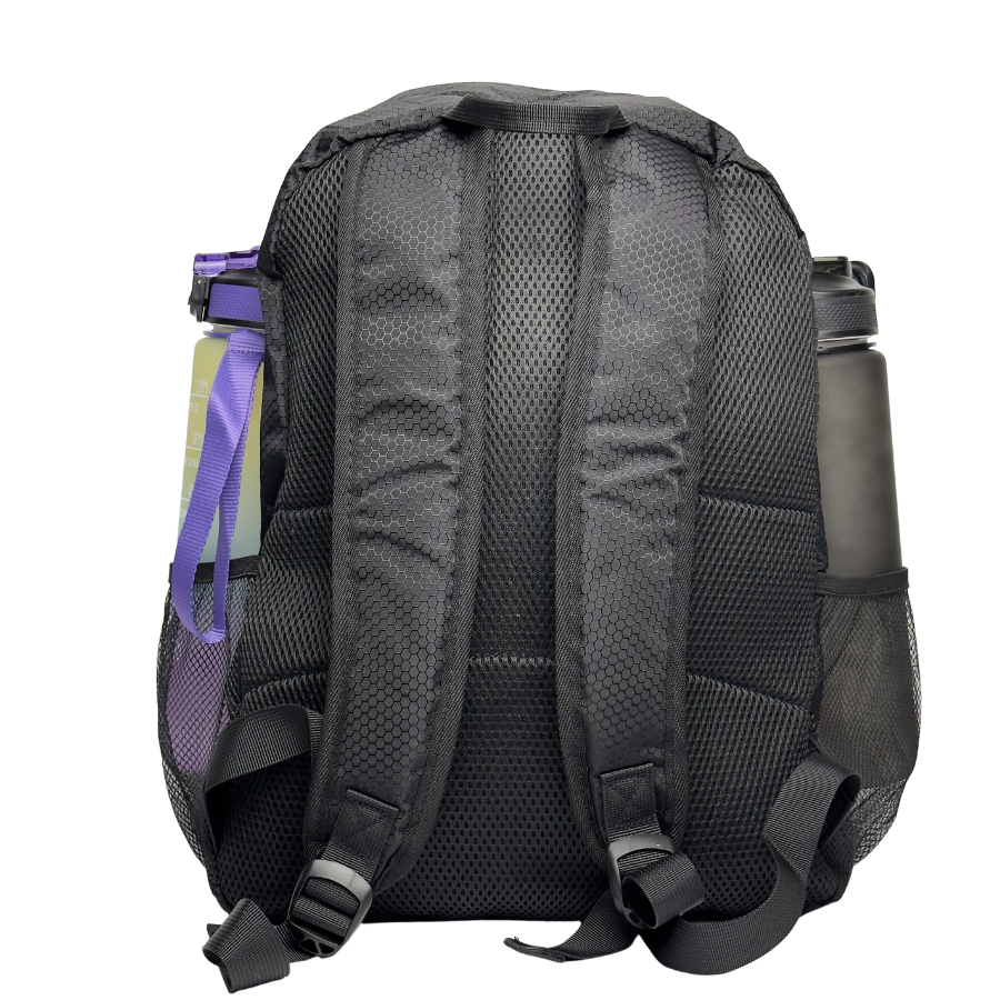 Ghiozdan Fotbal 25L Pro Negru – Organizare Separată pentru Minge, Ghe­te și Echipament