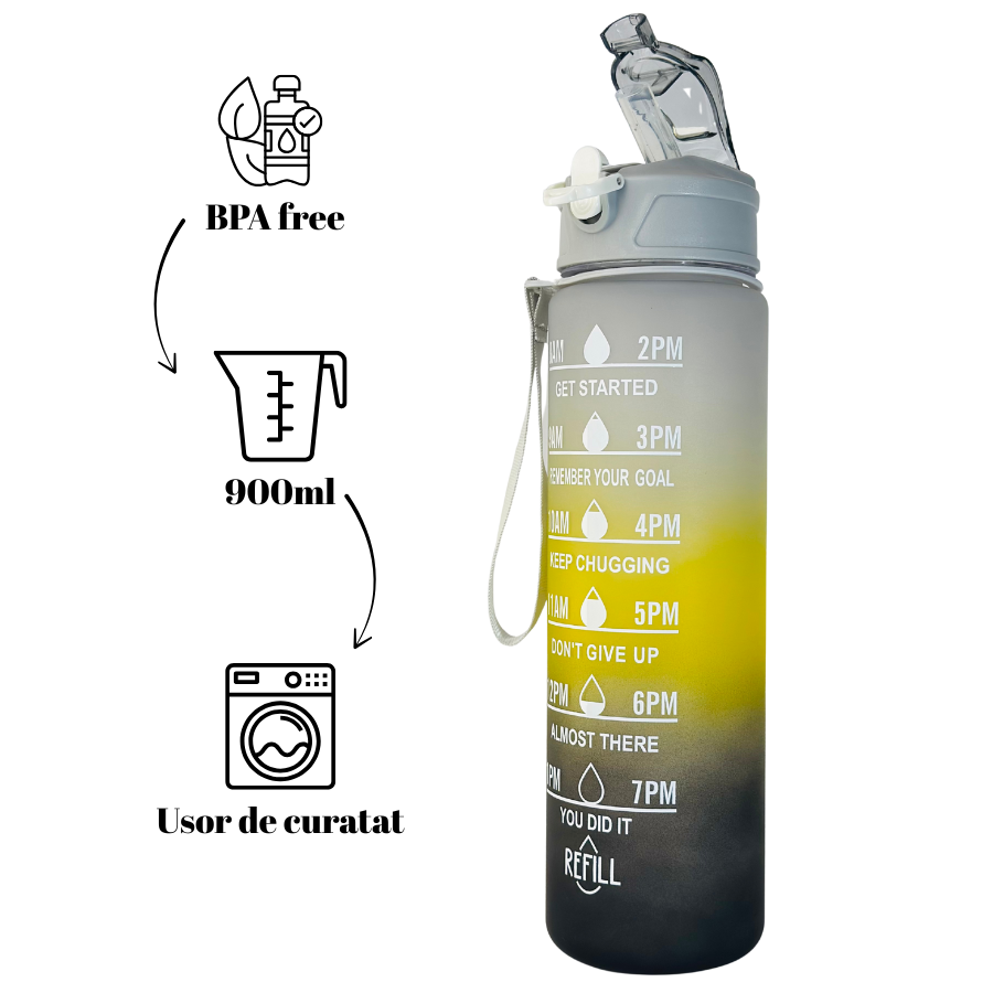 Sticla de apă - 900ml Neon