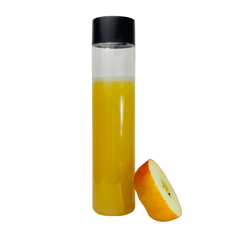 Sticla cilindrica 500 ml, din plastic transparent