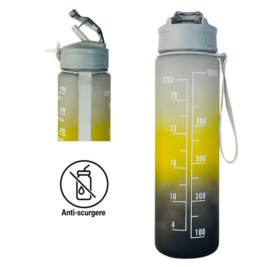 Sticla de apă - 900ml Neon