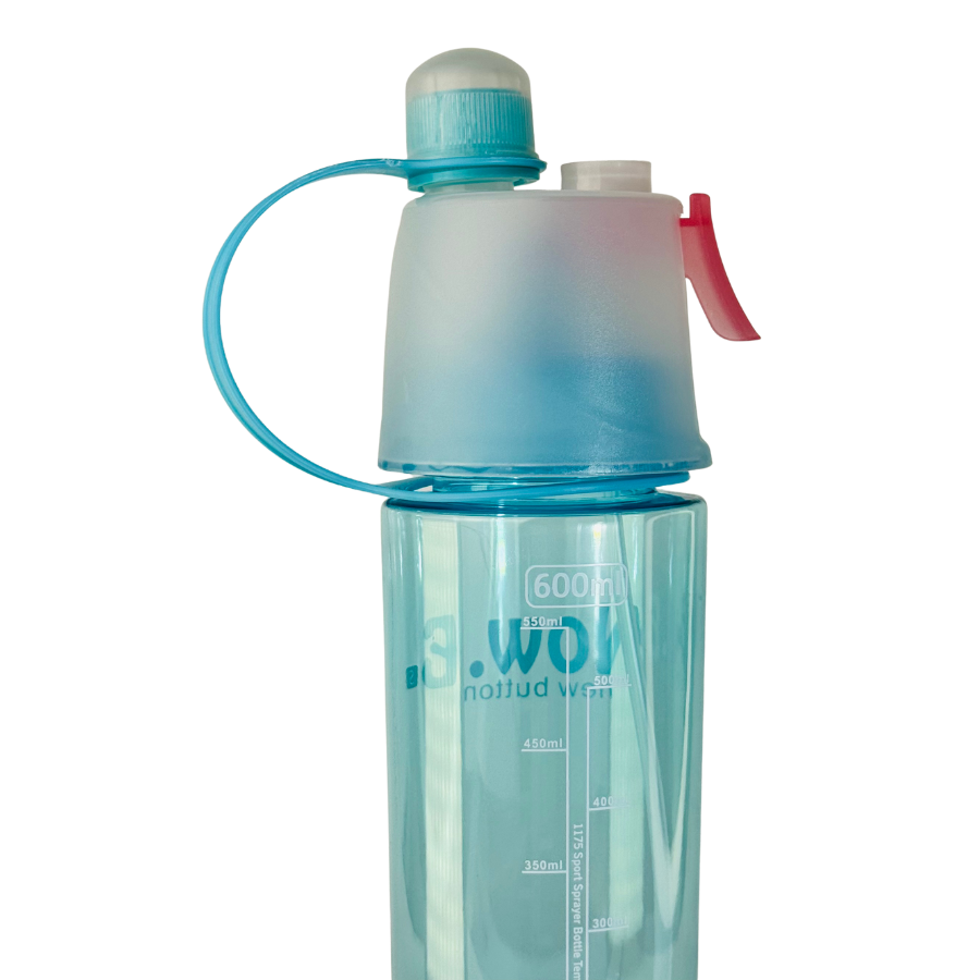 Sticla de apa & Pulverizator - 600ml Azure