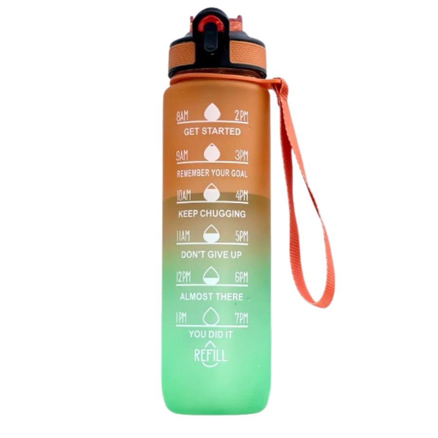sticla de apa 1000 ml mango summer fara bpa