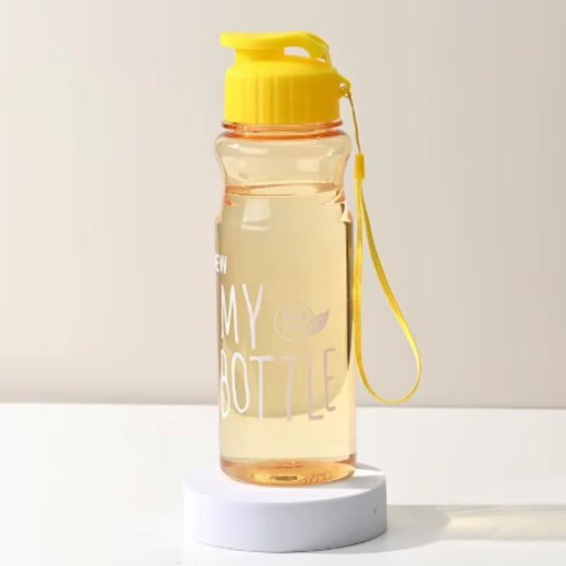 Sticlă de apă 500 ml Kids Banana cu mâner ergonomic pentru transport ușor