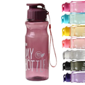 Sticlă de apă 500 ml Kids Cherry transparent, disponibilă în mai multe culori pentru copii