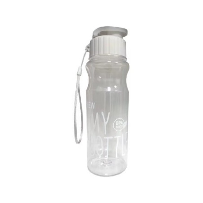 Sticlă de apă 500 ml Kids Crystal design transparent modern pentru copii 4-7 ani