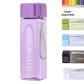 Sticlă de apă 500 ml PURE Aura, design transparent, cu culori disponibile în colecție, ideală pentru copii și utilizare zilnică