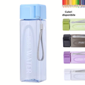 Sticlă de apă 500 ml PURE Breeze, design transparent în nuanță albastru deschis, disponibilă în mai multe culori, ideală pentru copii și utilizare zilnică