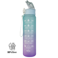 Sticlă de apă 800 ml W8W Energy Wave fără BPA, design modern pentru hidratare zilnică