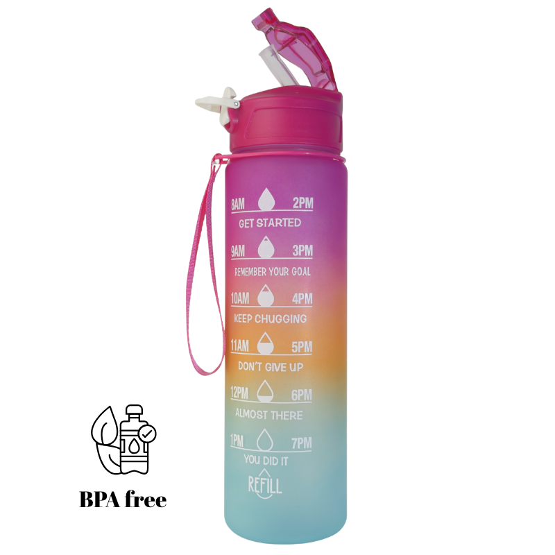 Sticlă de apă 800 ml W8W Lady fără BPA, design modern pentru hidratare zilnică