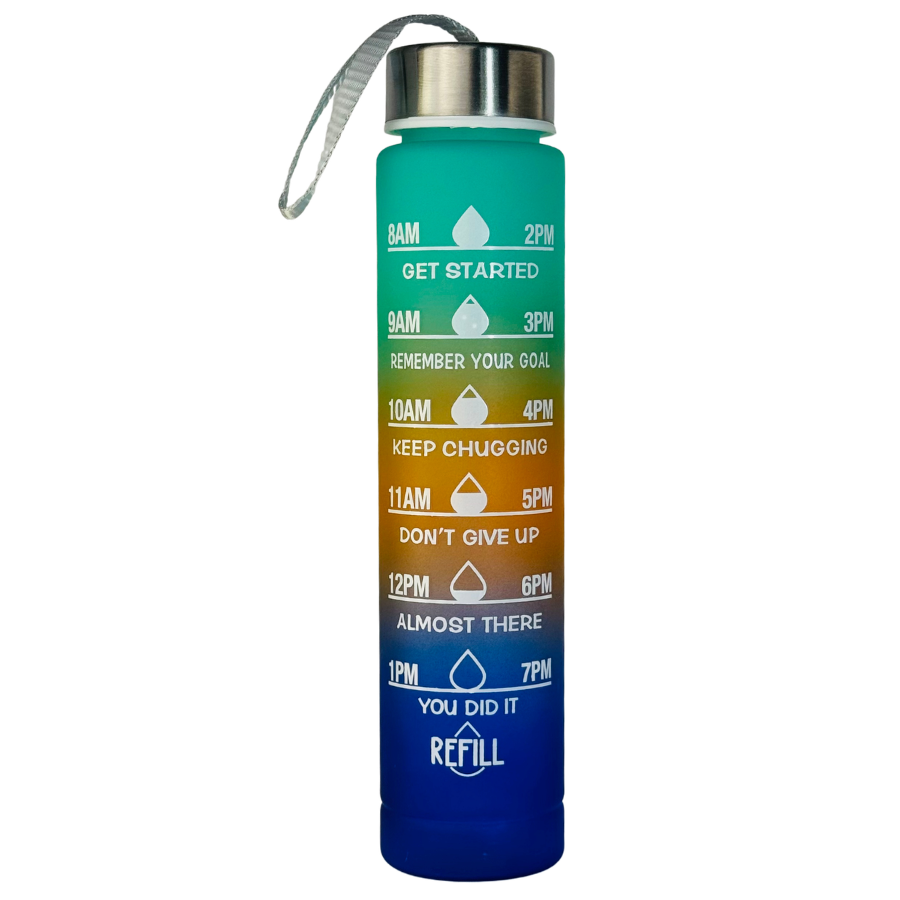 Sticlă de apă MINI 300ml Holiday, design simplu și compact, ușor de transportat