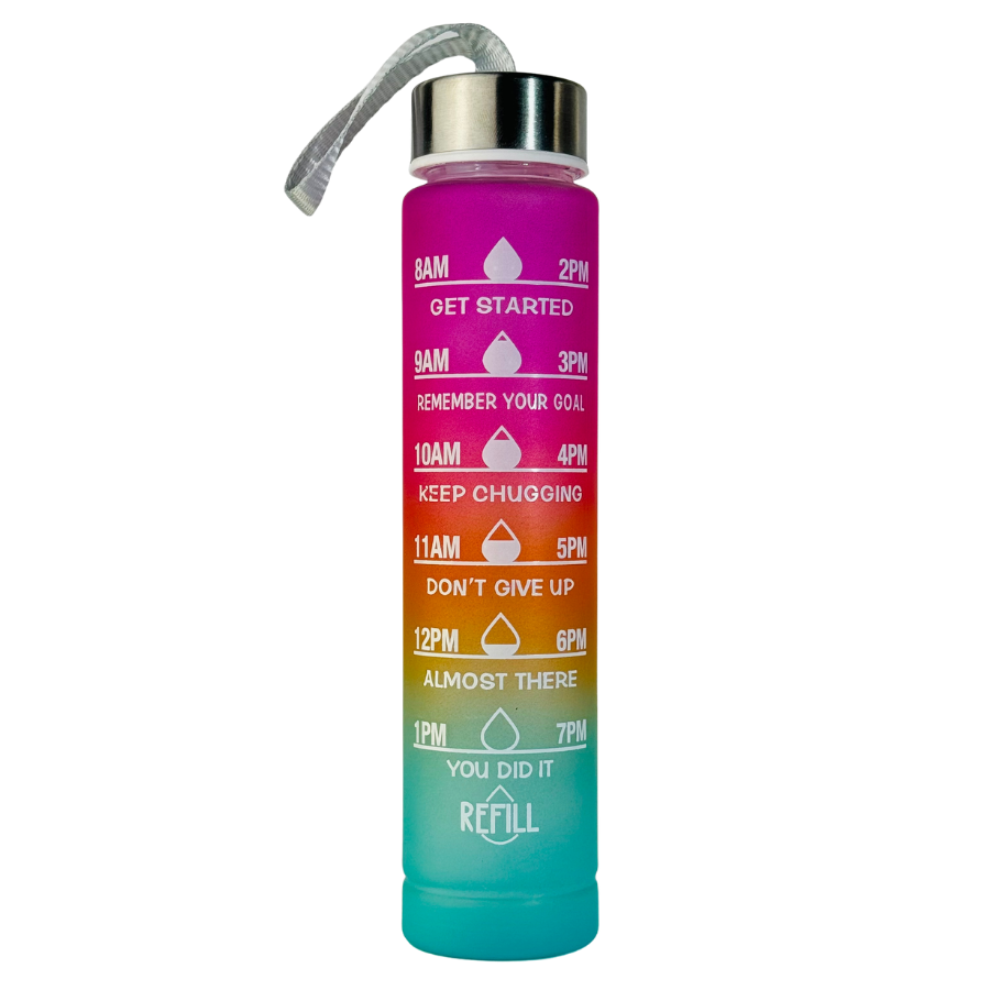 Sticlă de apă MINI 300ml Hot Pop, design modern și compact, ușor de transportat