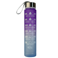 Sticlă de apă MINI 300ml Lavander, design simplu și compact, ușor de transportat