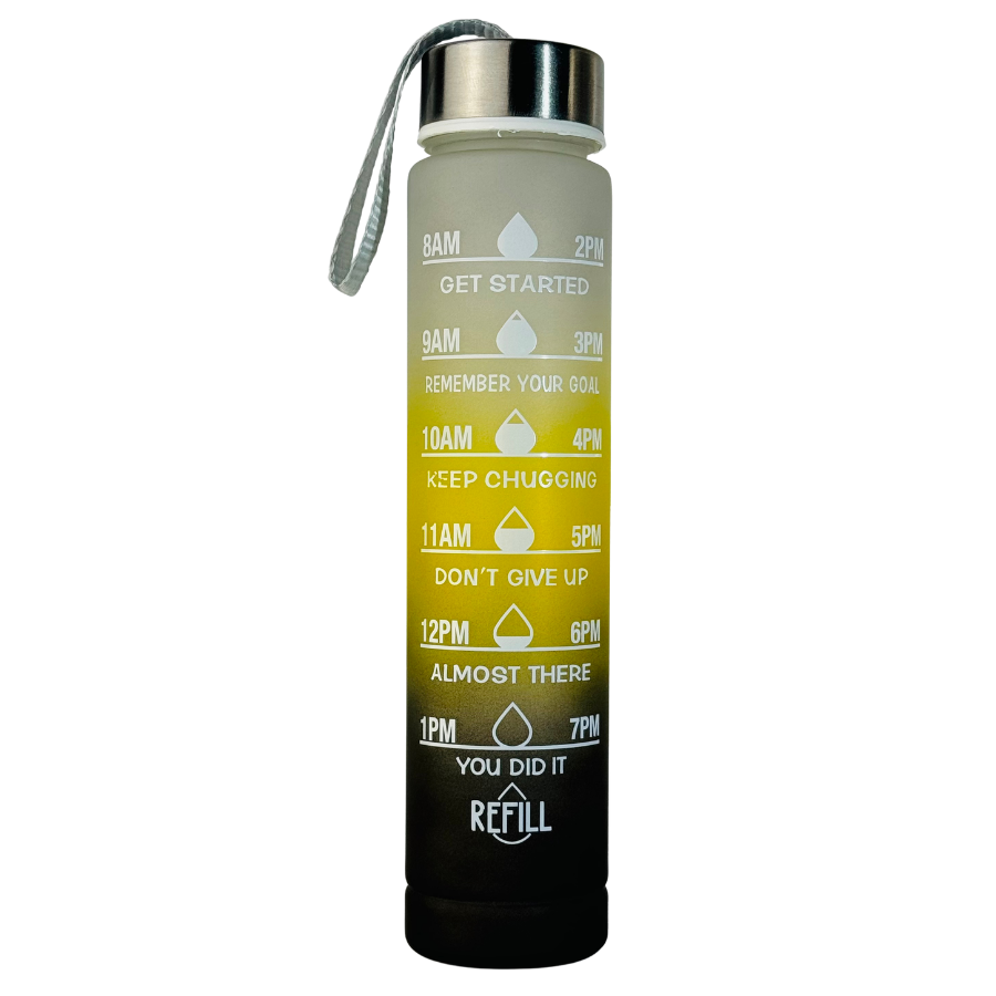 Sticlă de apă MINI 300ml Neon, design simplu și compact, ideală pentru utilizare zilnică