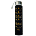 Sticlă de apă MINI 300ml Shadow, design simplu și compact, ușor de transportat