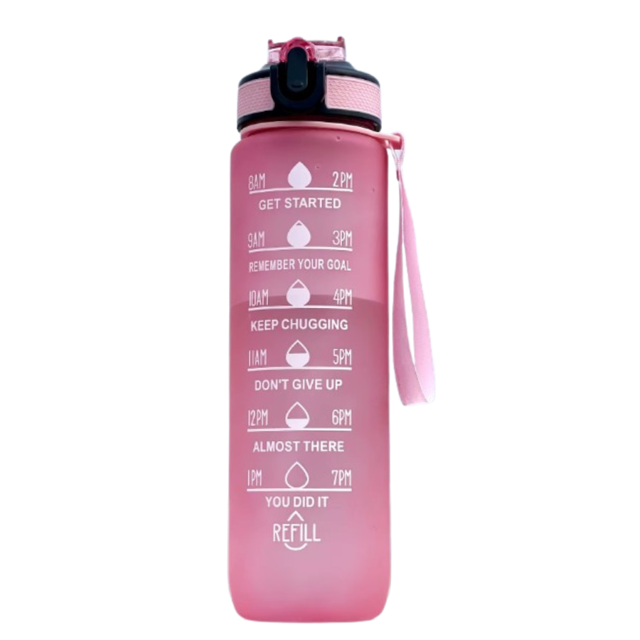 sticla sport 1l flamingo roz summer fara bpa